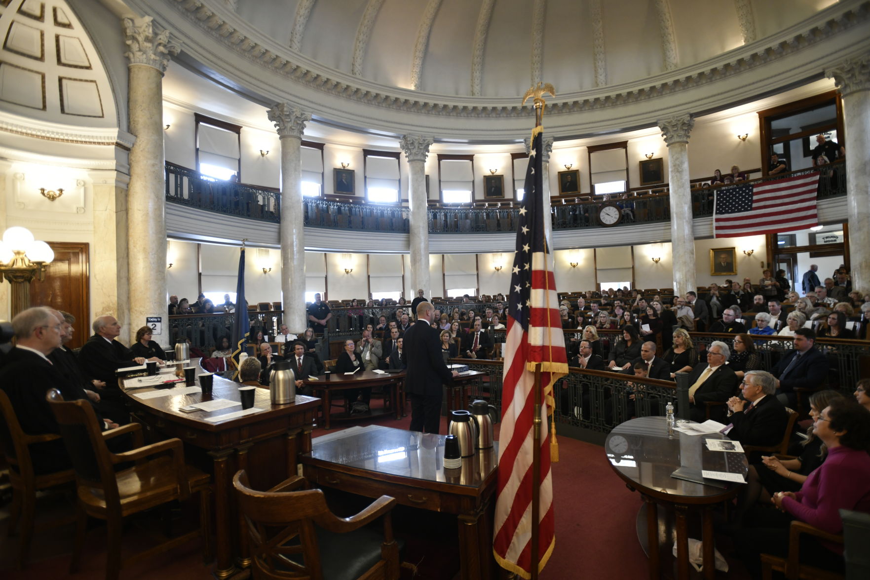 Scott Hunt swearing in
